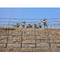 Boîte en gabions galvanisés de 3,9 mm pour le projet River Bank